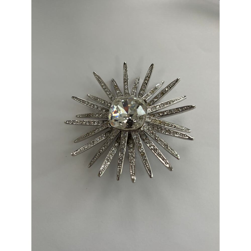 Kenneth Jay Lane KJL Starburst Brooch